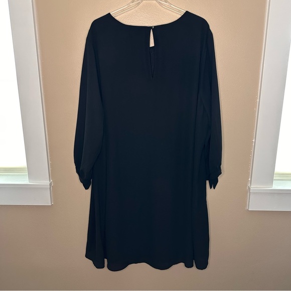NWT Maurices Elegant Split Sleeve Black Dress Size 4X - Picture 5 of 8